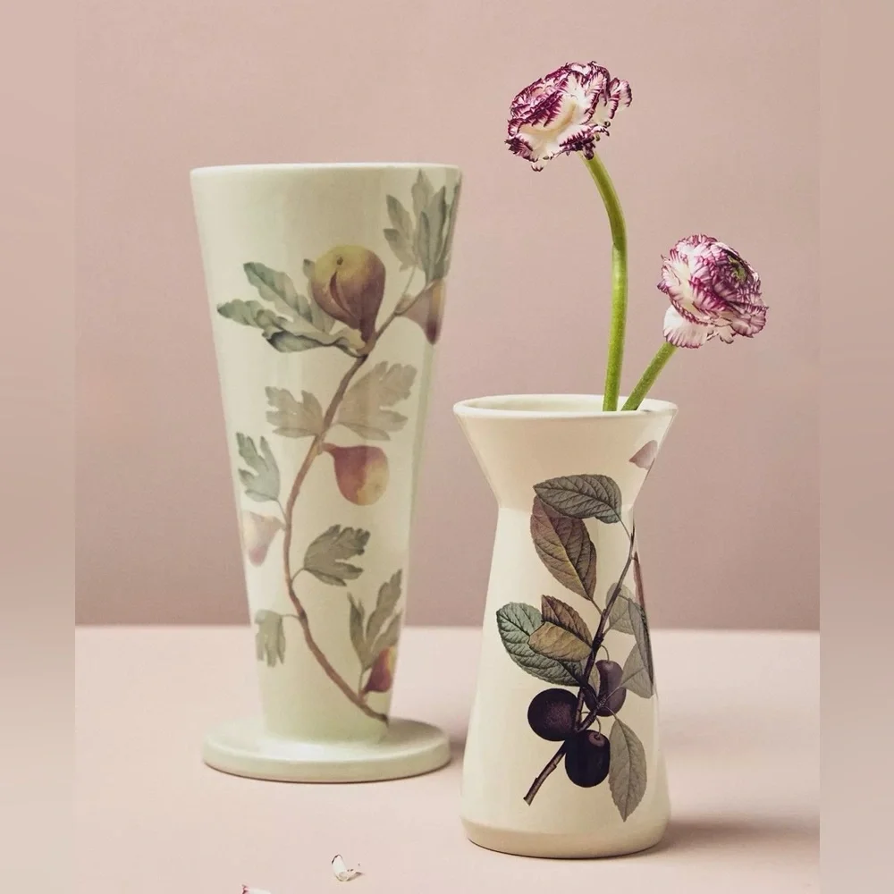 NEW Anthropologie Rousseau Harvest Stoneware Vase, Short - Picture 3 of 4